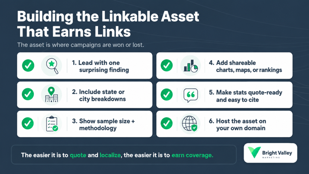 building the linkable asset